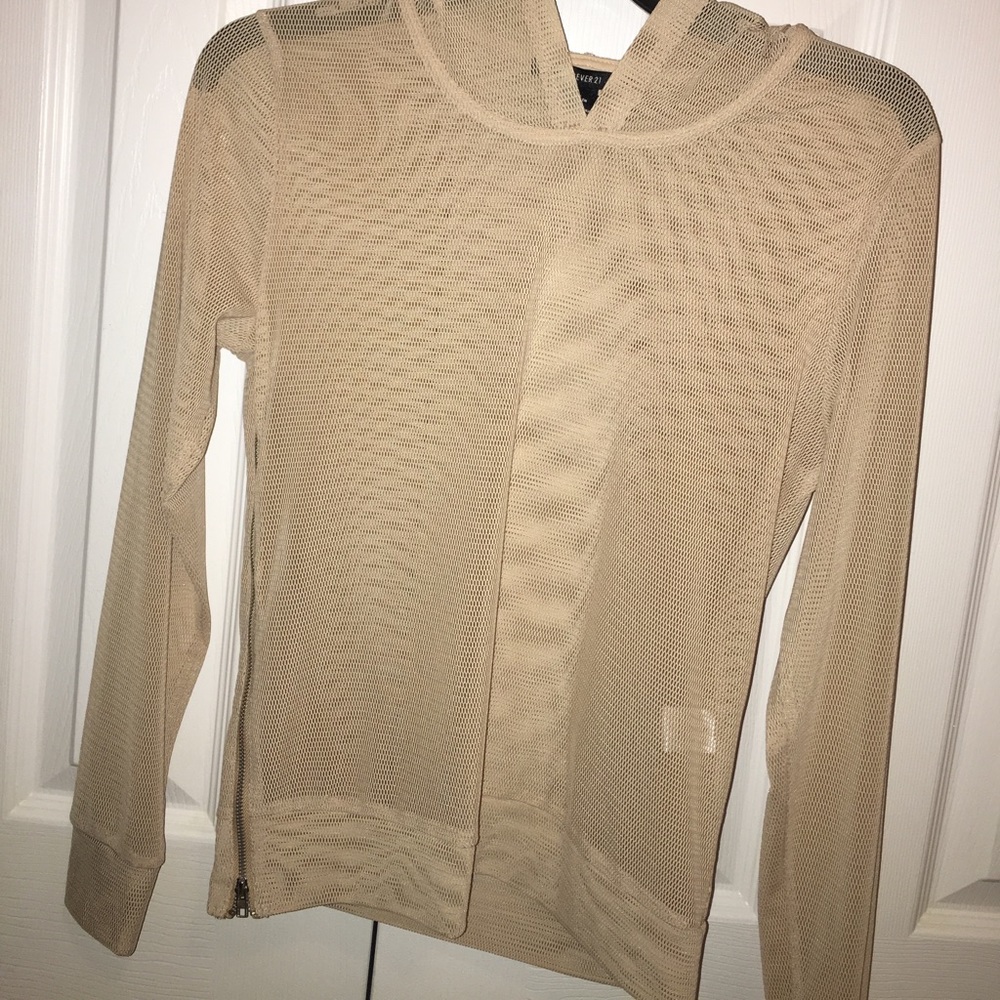 Mesh running hoodie